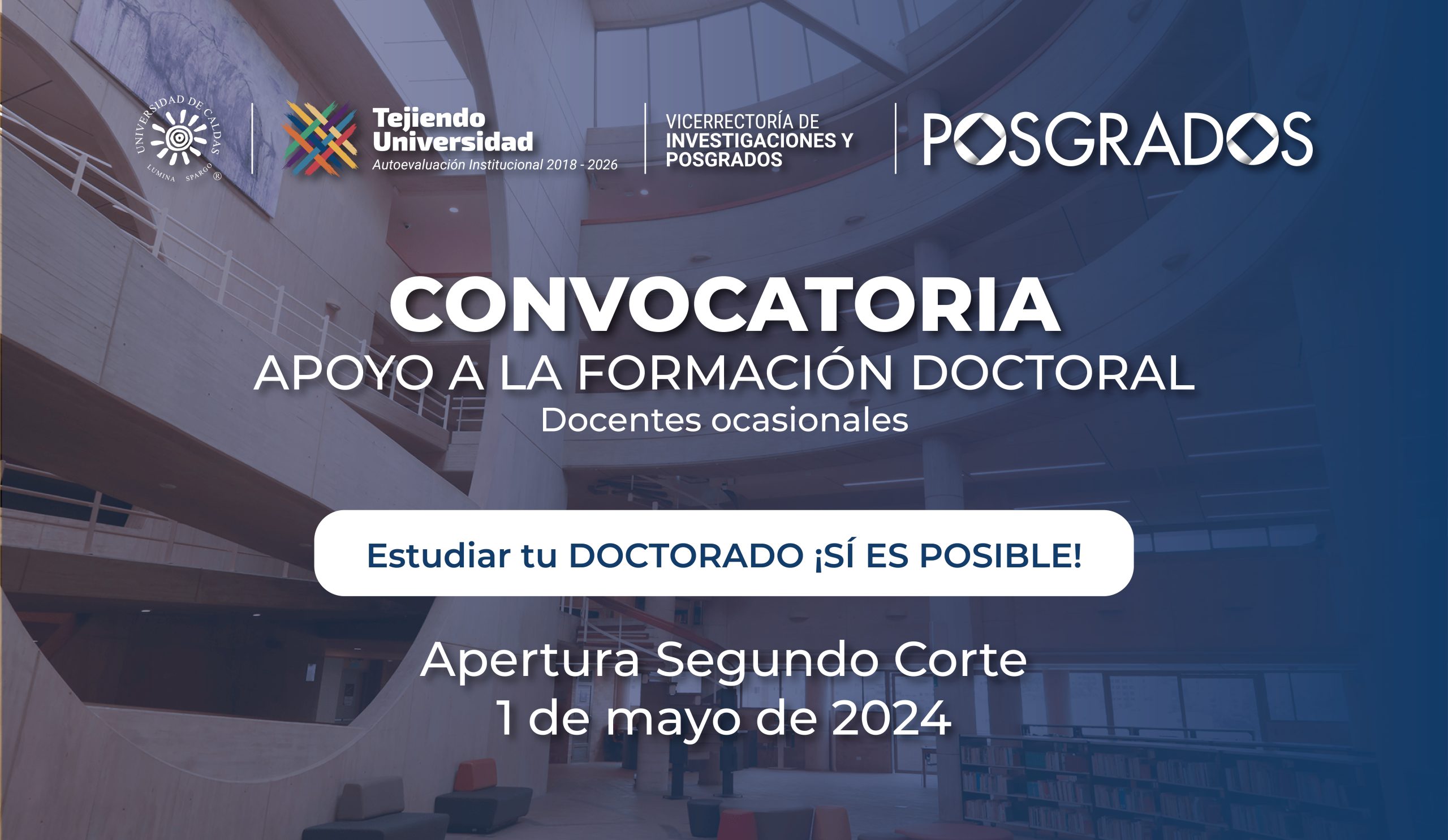 Convocatoria de apoyo a formación doctoral Segundo Corte para docentes ...