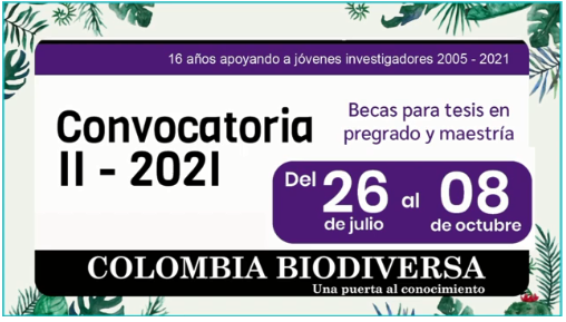 Becas Colombia biodiversa
