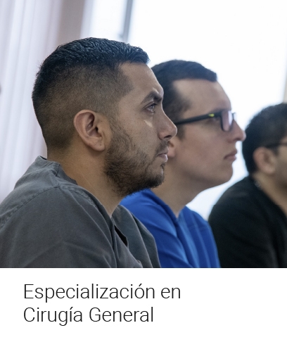 Especialización en Cirugía General