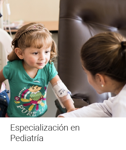 Especialización en Pediatría