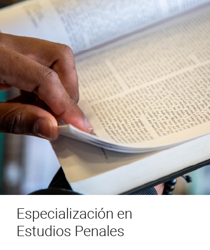 Especialización en Estudios Penales